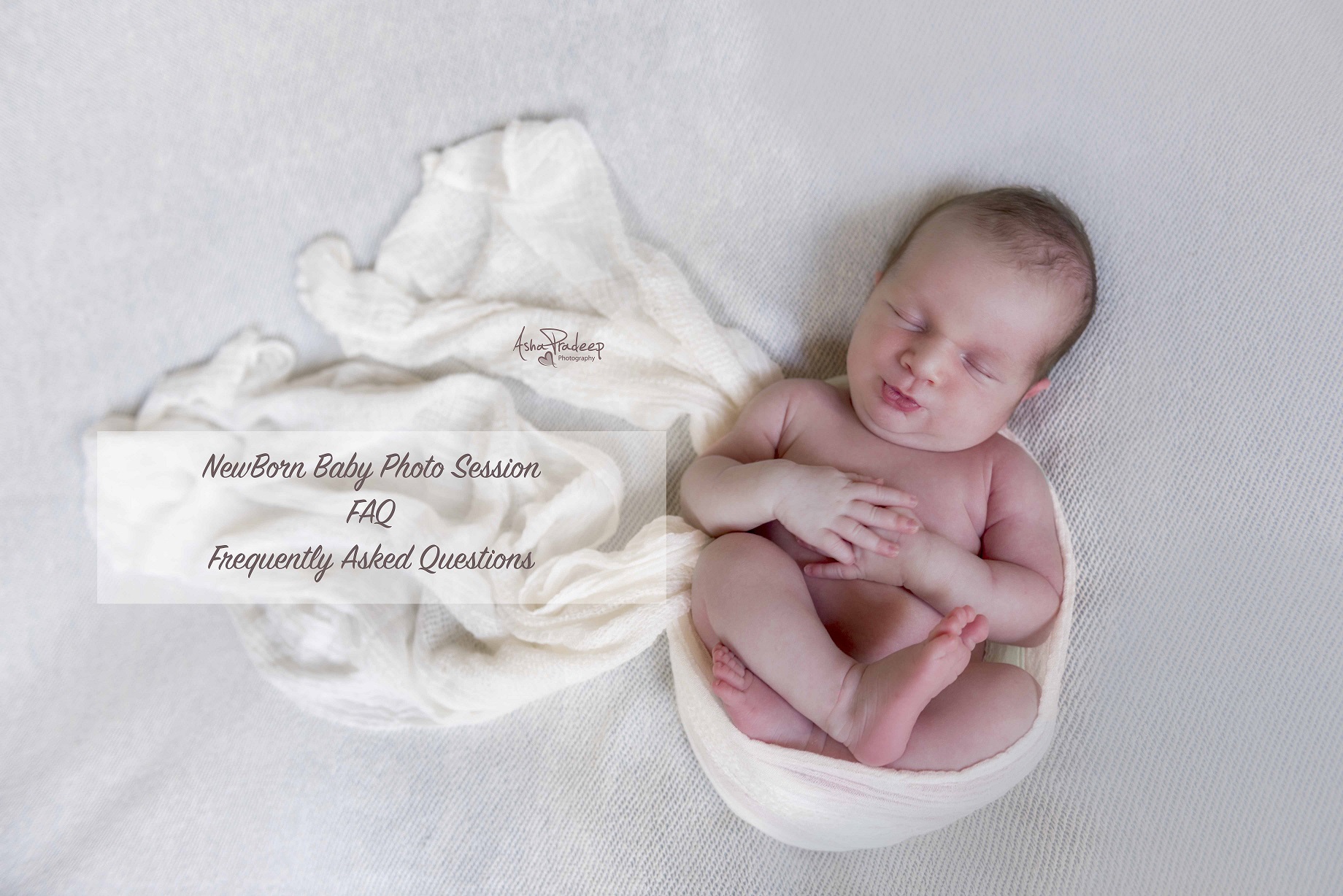 Newborn baby photo shoot 